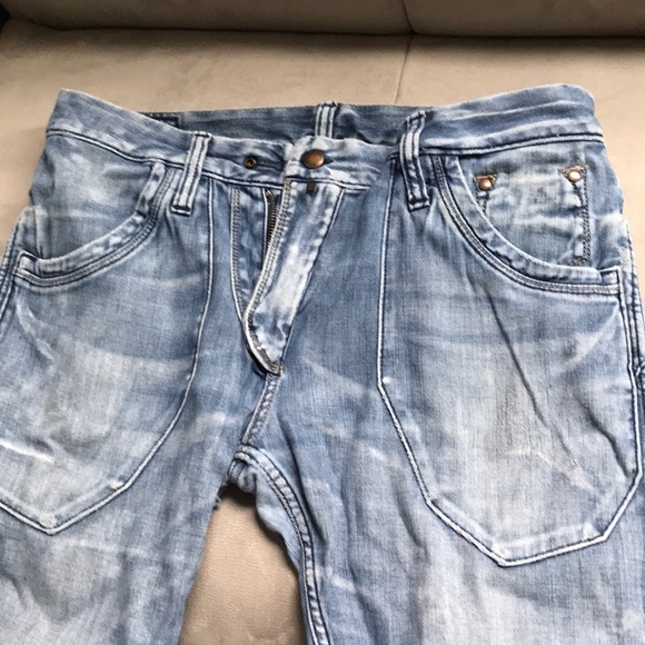 Salsa Jeans Mens Reverse Able Blue Jeans By Salas Poshmark
